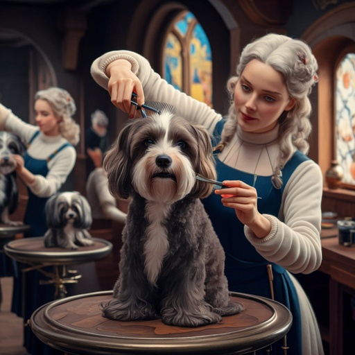 Baño y Corte "Estilo" Pequeño (tijera)