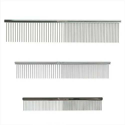 Peine Ibáñez doble uso metálico 19 cm